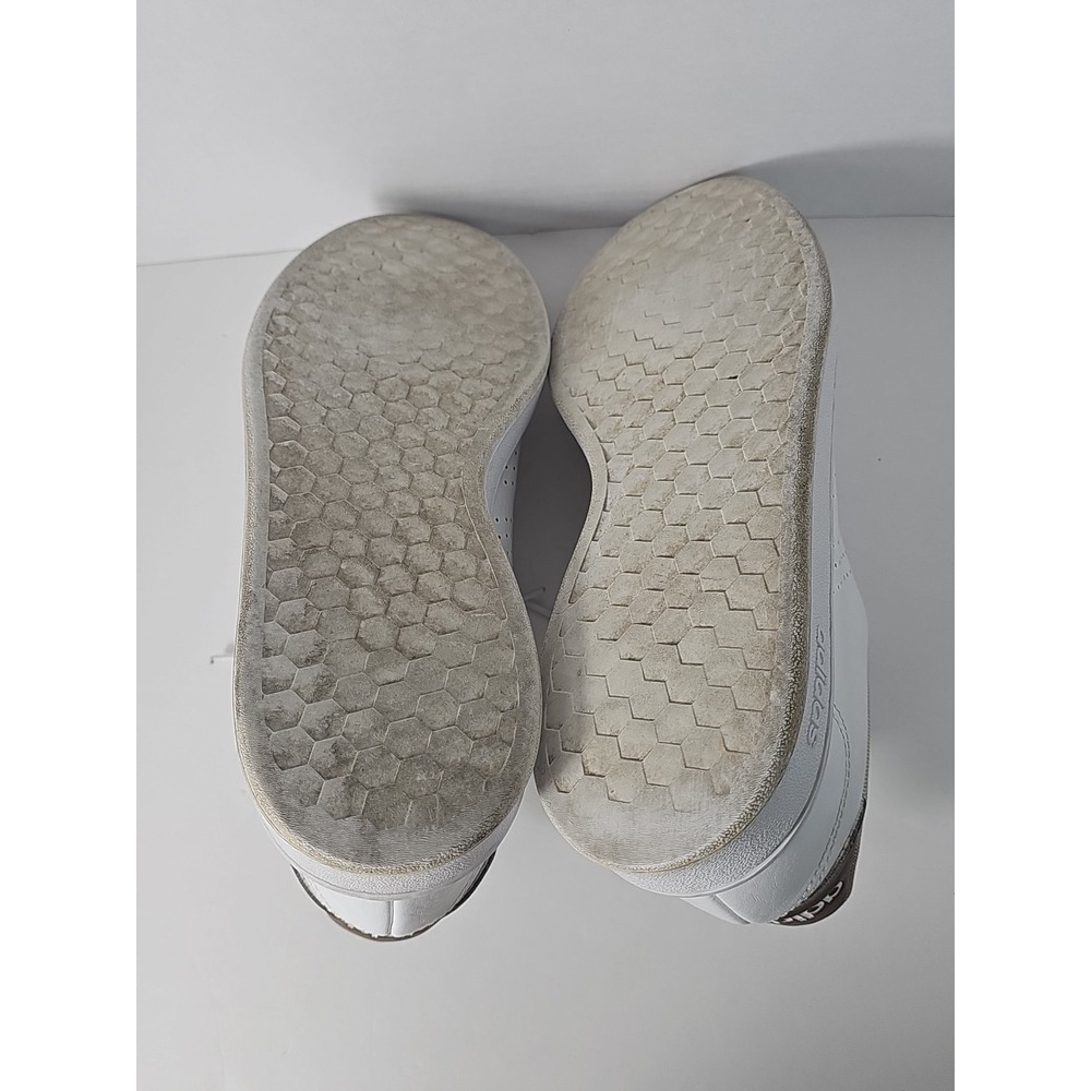 adidas Women's Advantage Sneaker 9.5‎ White Copper Metallic - Picture 5 of 16